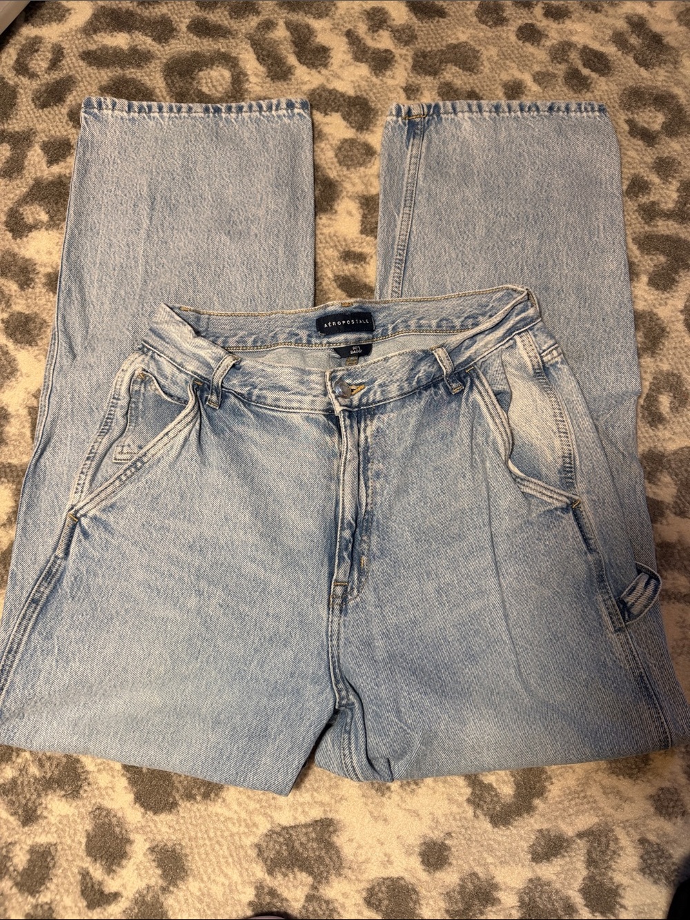 Aeropostale Light Blue woman’s Relaxed Jeans